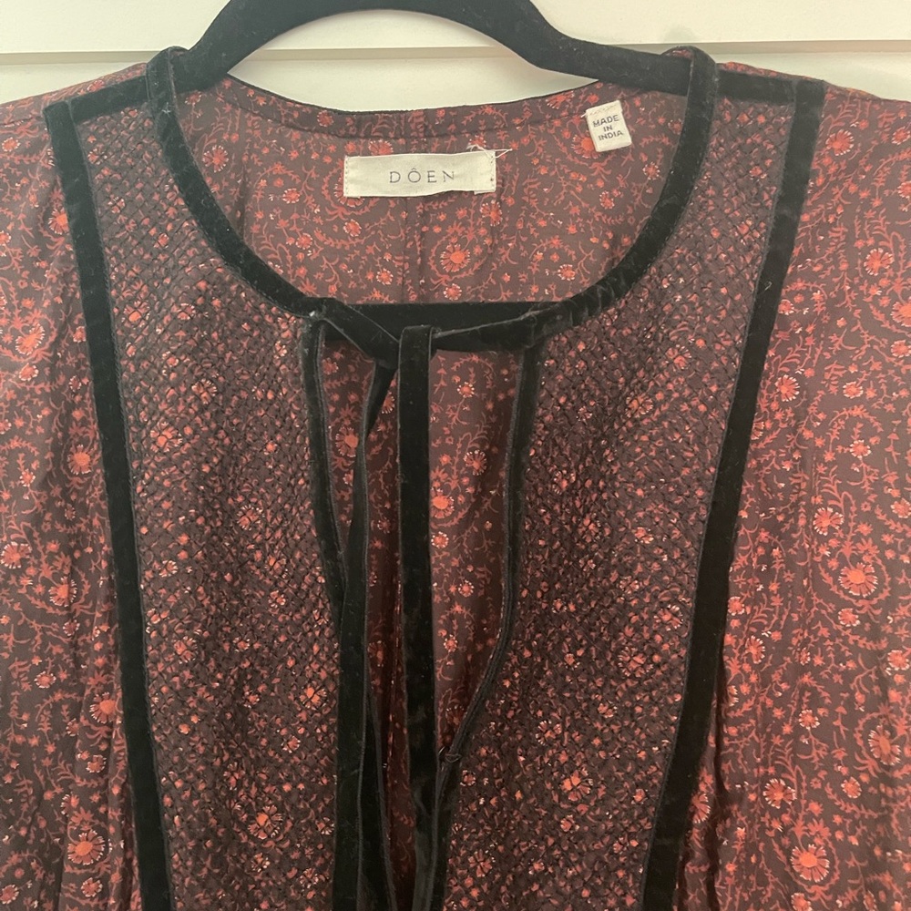 Doen Azalea Floral Boho Long Sleeve Dress - Picture 5 of 7